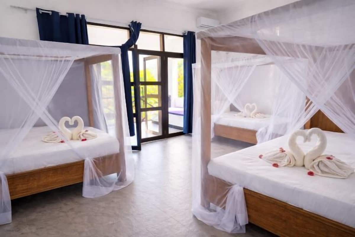 Minibar, coffres-forts dans les chambres, bureau