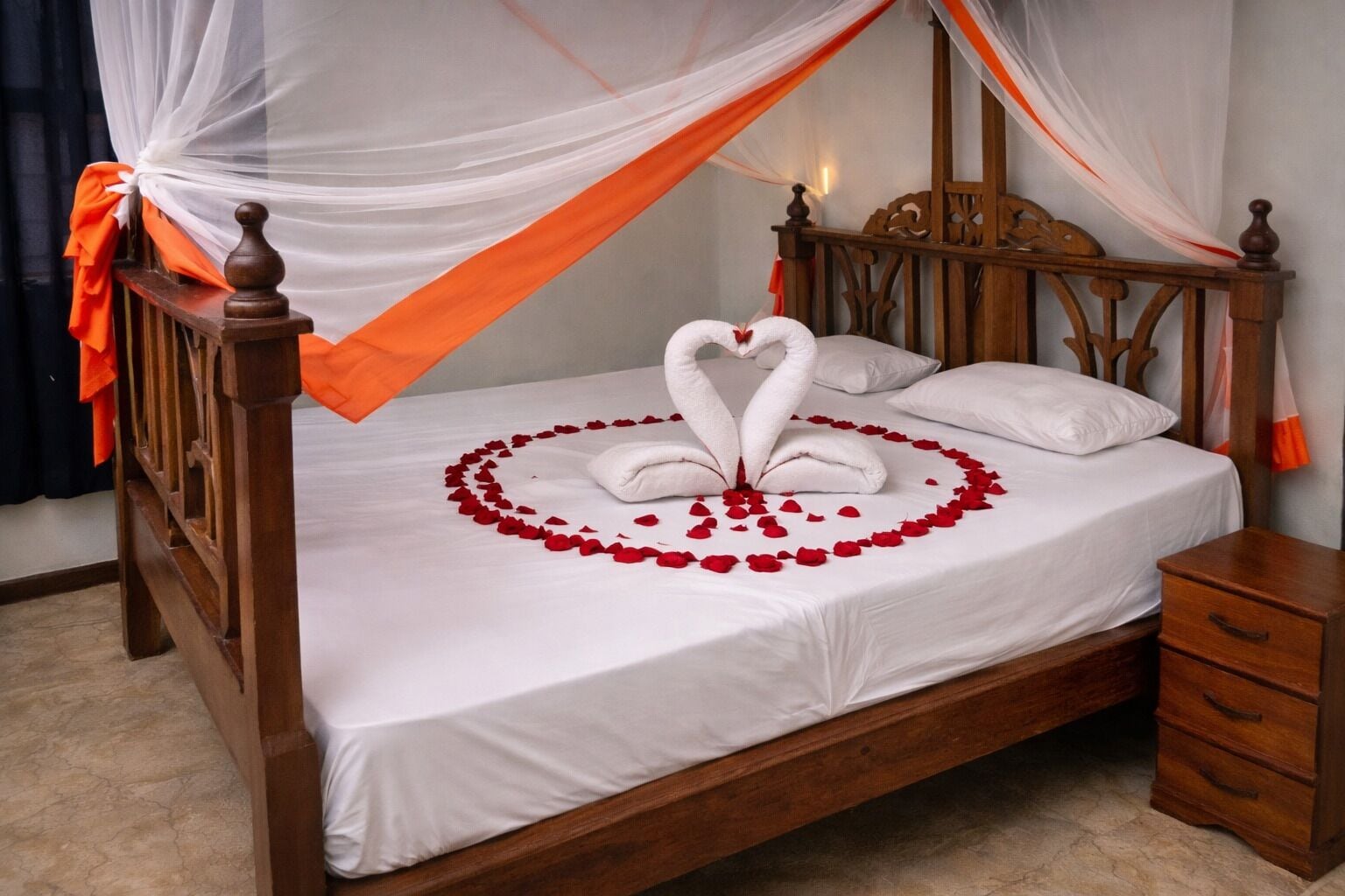 Two- Bedroom Holiday Home | Minibar, in-room safe, desk, laptop workspace