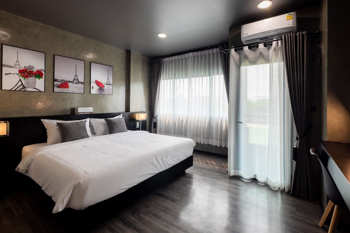 Standard King Room | 책상, 암막 커튼, 무료 WiFi, 각각 다른 스타일의 인테리어