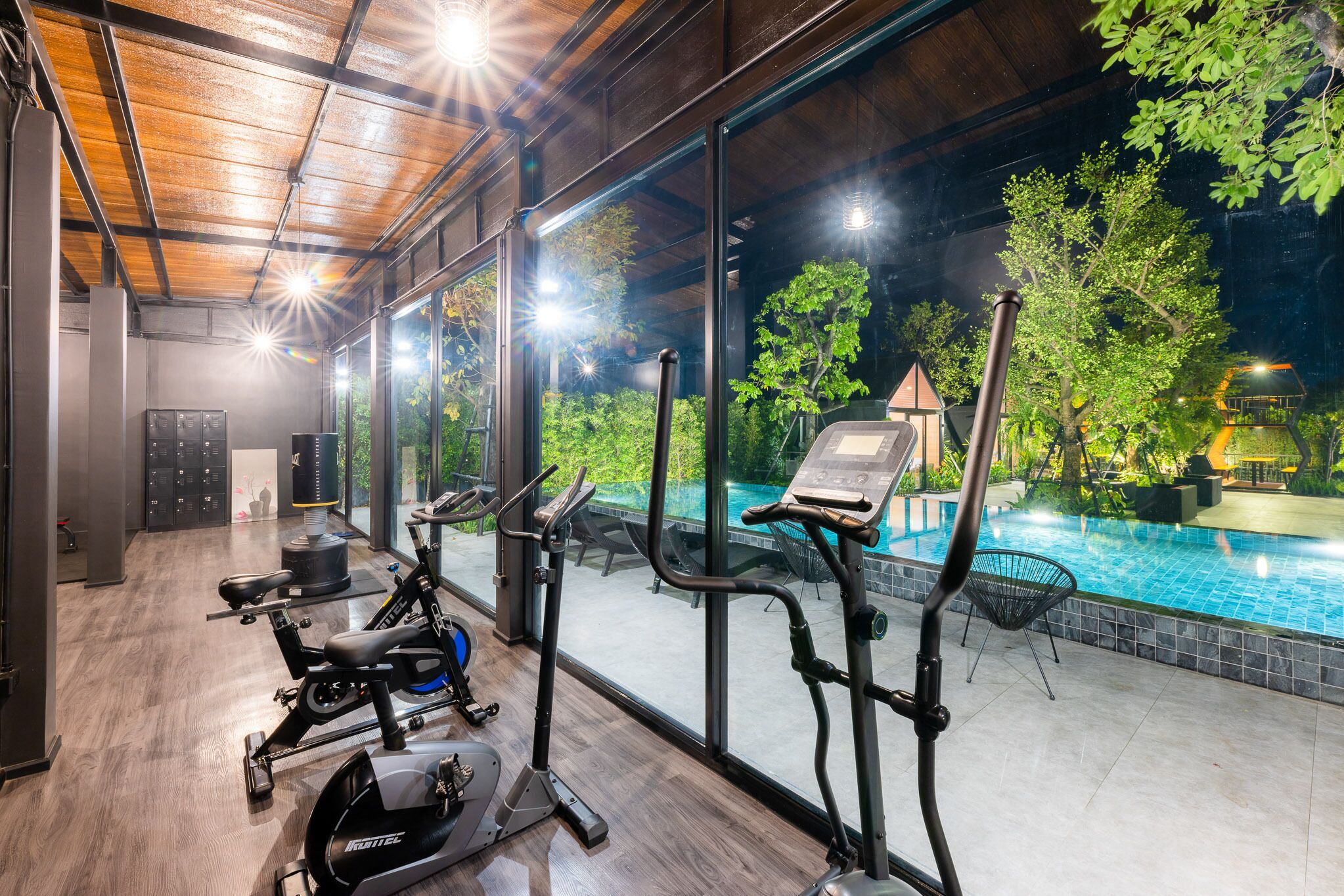 Fitnessbereich