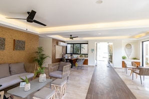Living area - Maranay Penthouse (Tulum)