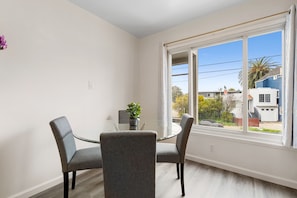 Fridge, microwave, oven, stovetop - Cozy Private Bedrooms with Shared Bath Kitchen near SFO (San Bruno)