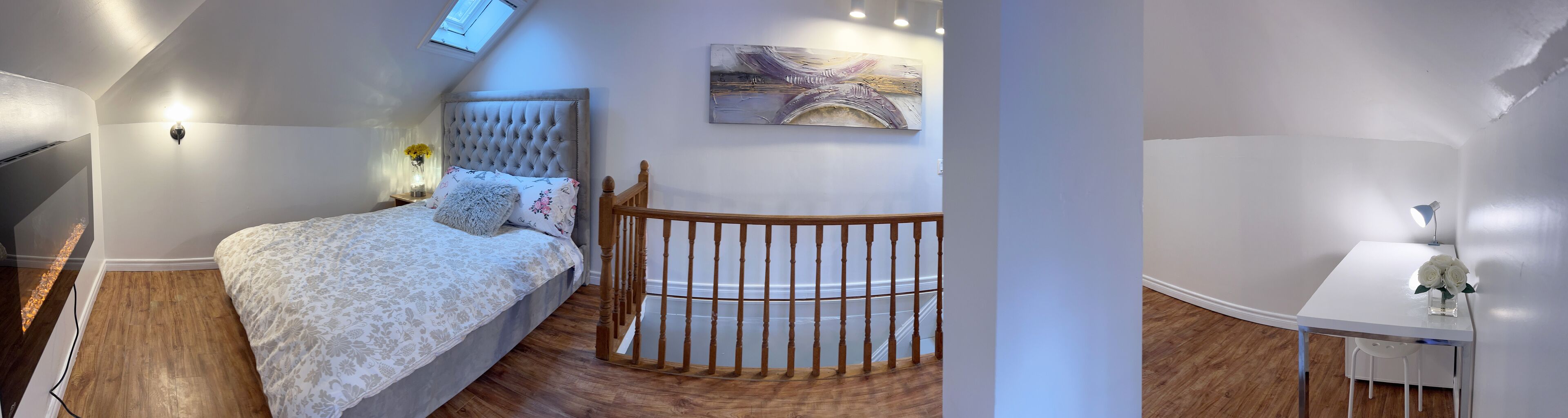 Cottage W LAKE VIEWS, beside waterfront trail and steps from beach