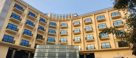 Fassade der Unterkunft