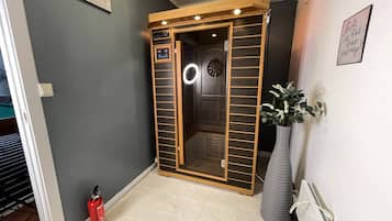 Departamento, 2 habitaciones, para fumadores, sauna | Sauna