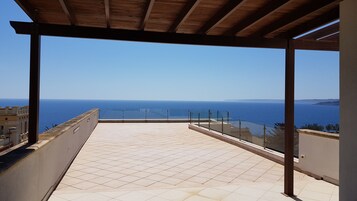 公寓, 1 间卧室, 阳台, 海洋景观 | 住宿景观