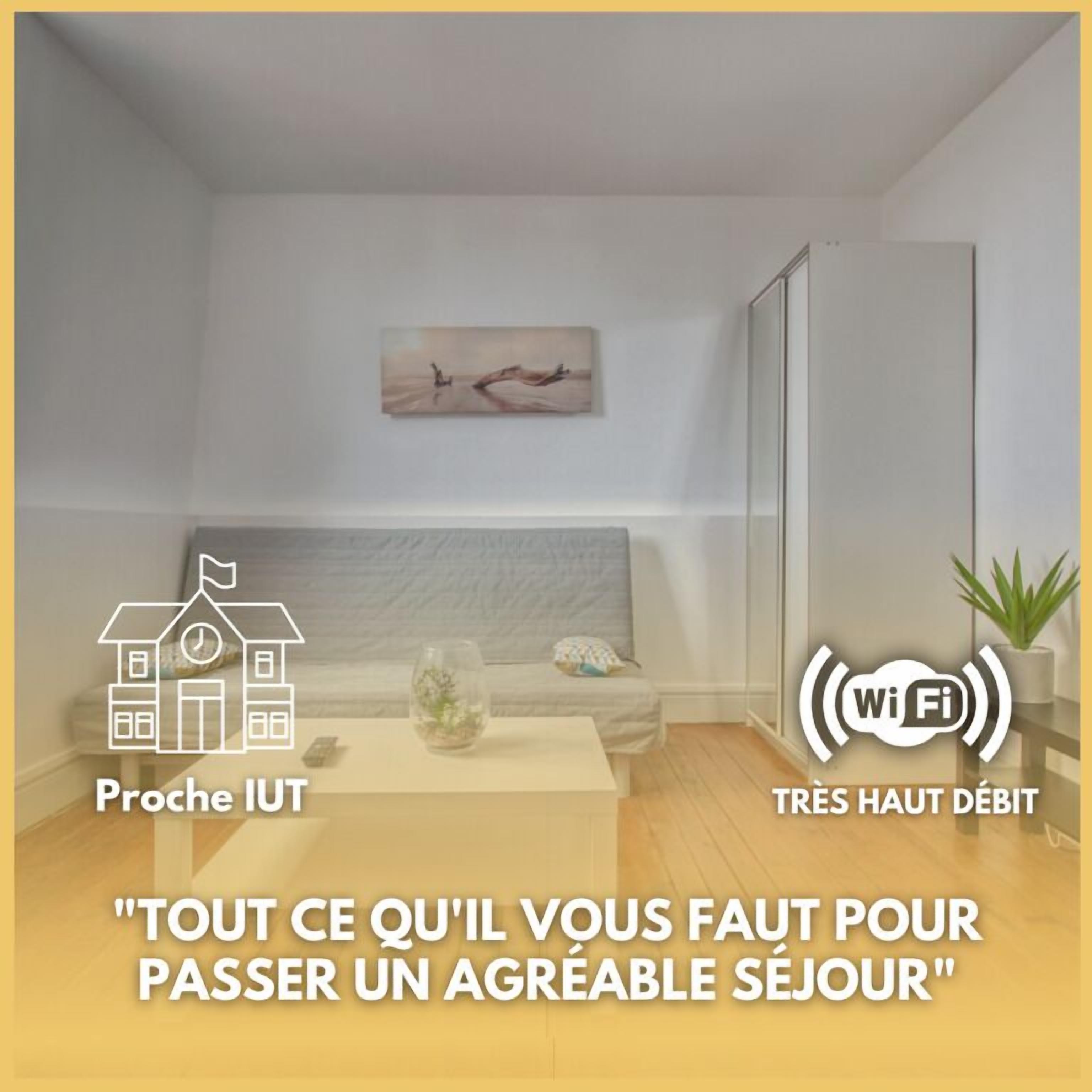 Faubourg D'isle 6 Studio Cosy Proche Gare IUT