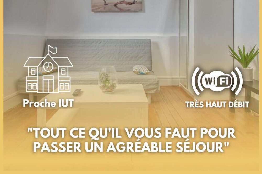 Faubourg D'isle 6 Studio Cosy Proche Gare IUT