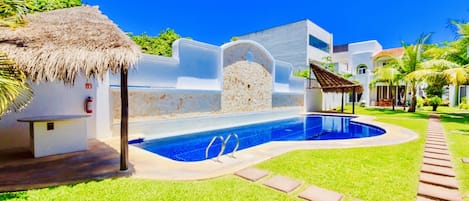 Villa, 3 Schlafzimmer, Balkon, Gartenblick | Garten