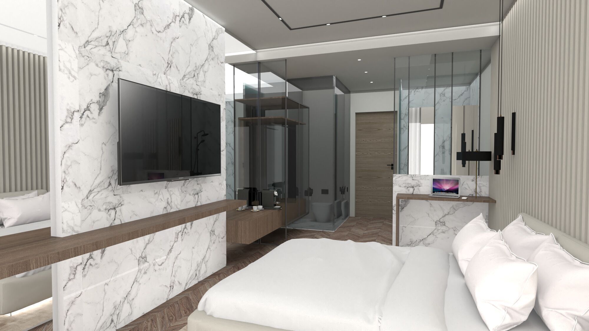 Minibar, coffres-forts dans les chambres, rideaux occultants