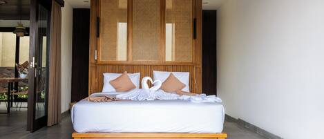 Villa (ASASTA RINJANI VIEW) | 2 dormitorios, mobiliario individual, escritorio