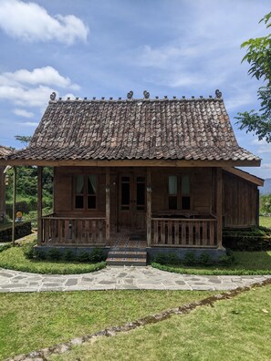 Façade de l’hébergement