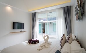 1 多间卧室、办公桌、免费 WiFi、床单