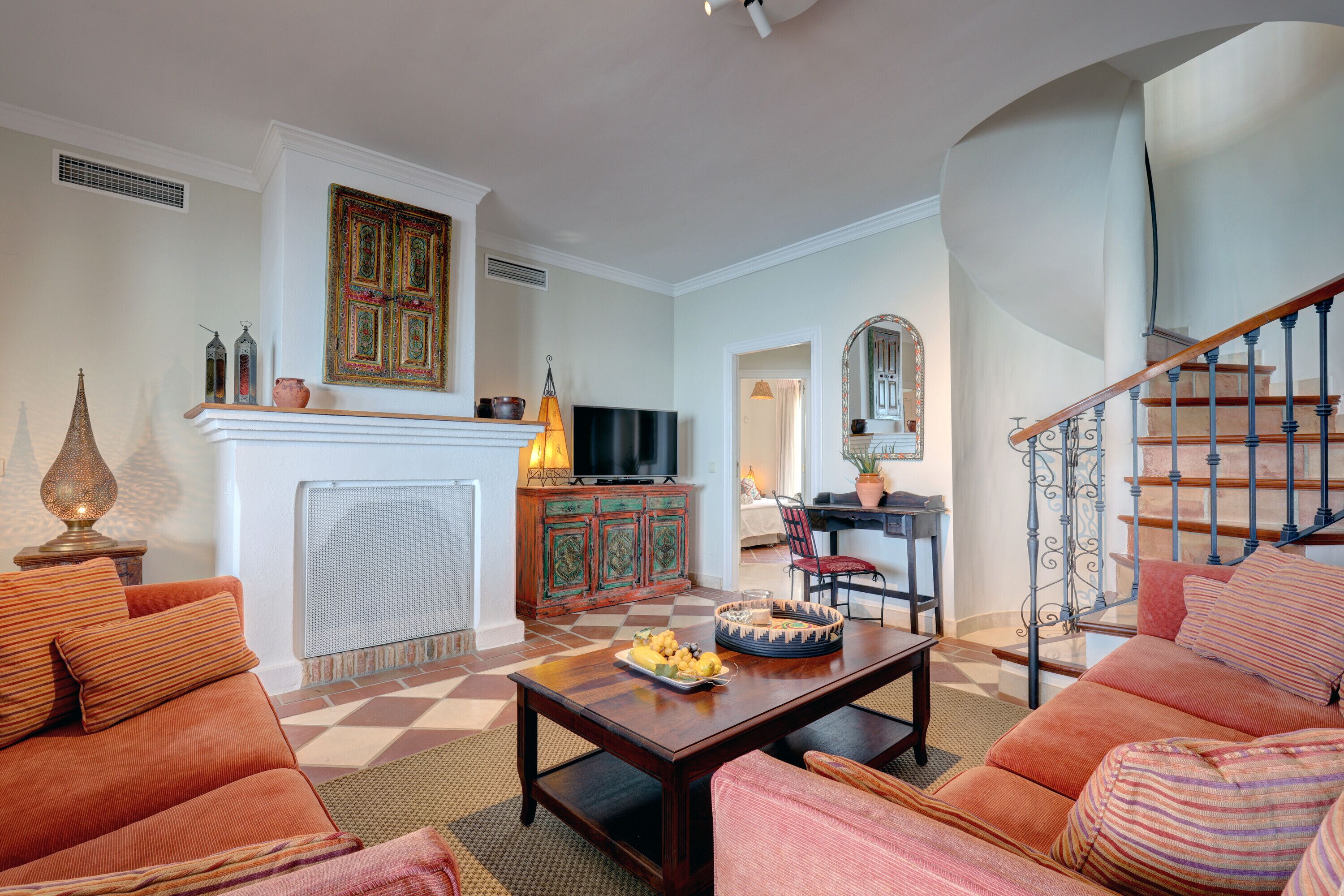 Apartamento "Penthouse La Perla de la Bahia 3" con vistas al mar, piscina compartida y Wi-Fi