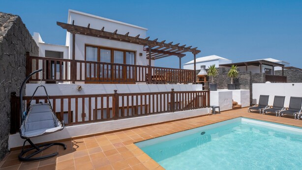 Pool - Villa "Bethany" with Private Heated Pool, 2 Private Terraces & Wi-Fi (Playa Blanca)