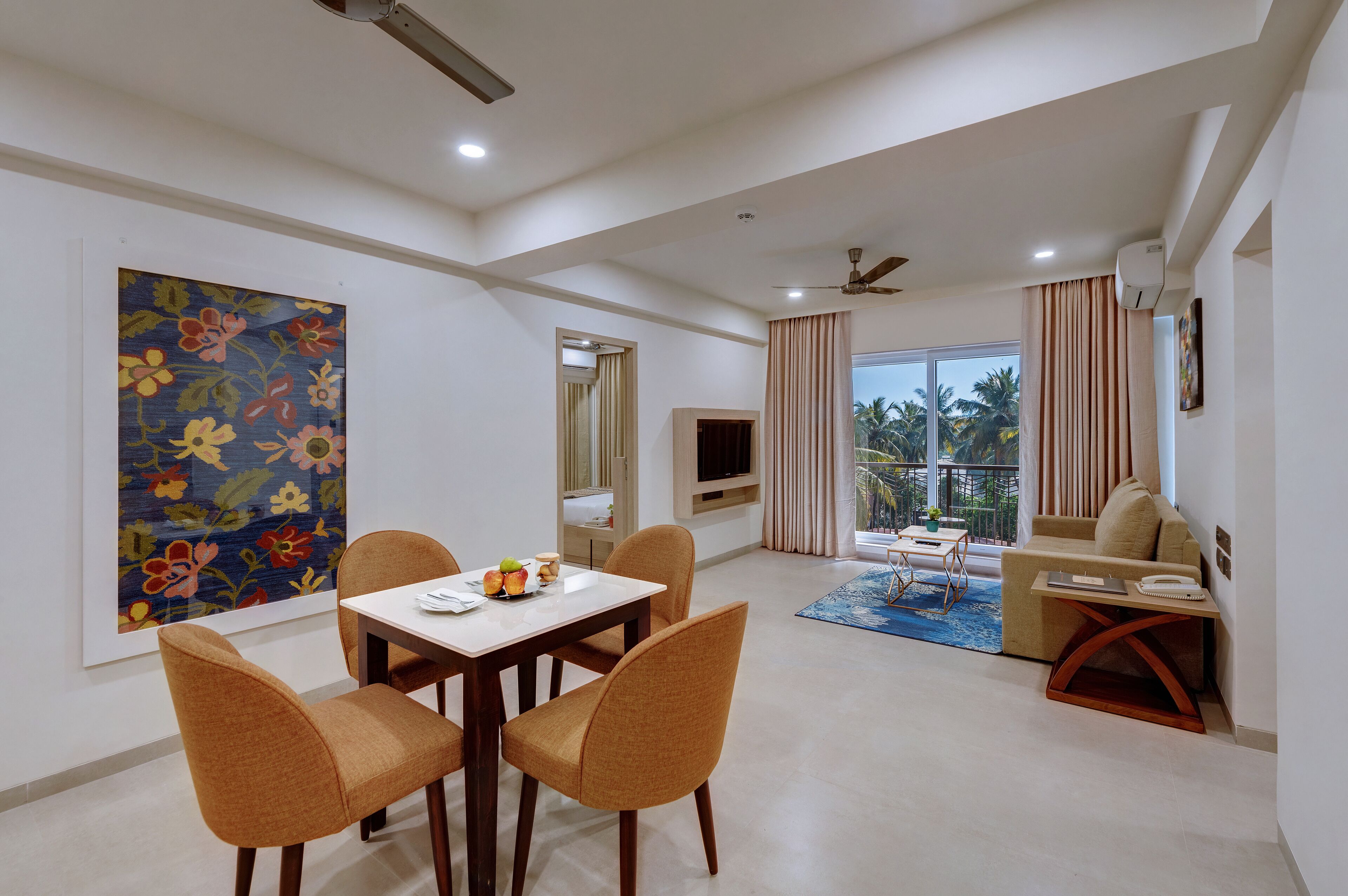 Televisión LED de 42 pulgadas con canales por cable y televisión 