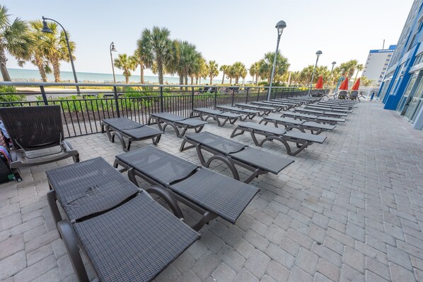 Property grounds - Direct View on Boardwalk, Centrally Located, Pools (Myrtle Beach)