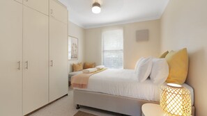 3 bedrooms, iron/ironing board, travel cot, WiFi