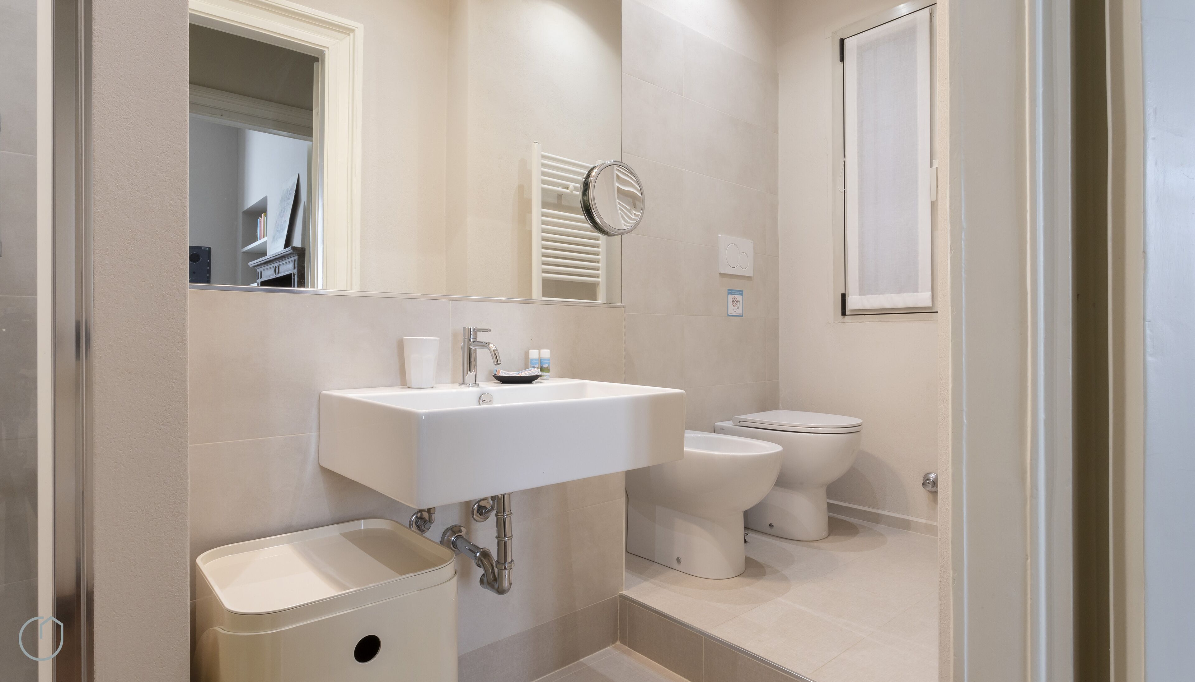 Apartamento (1 Bedroom) | Banheiro | Chuveiro, bidê
