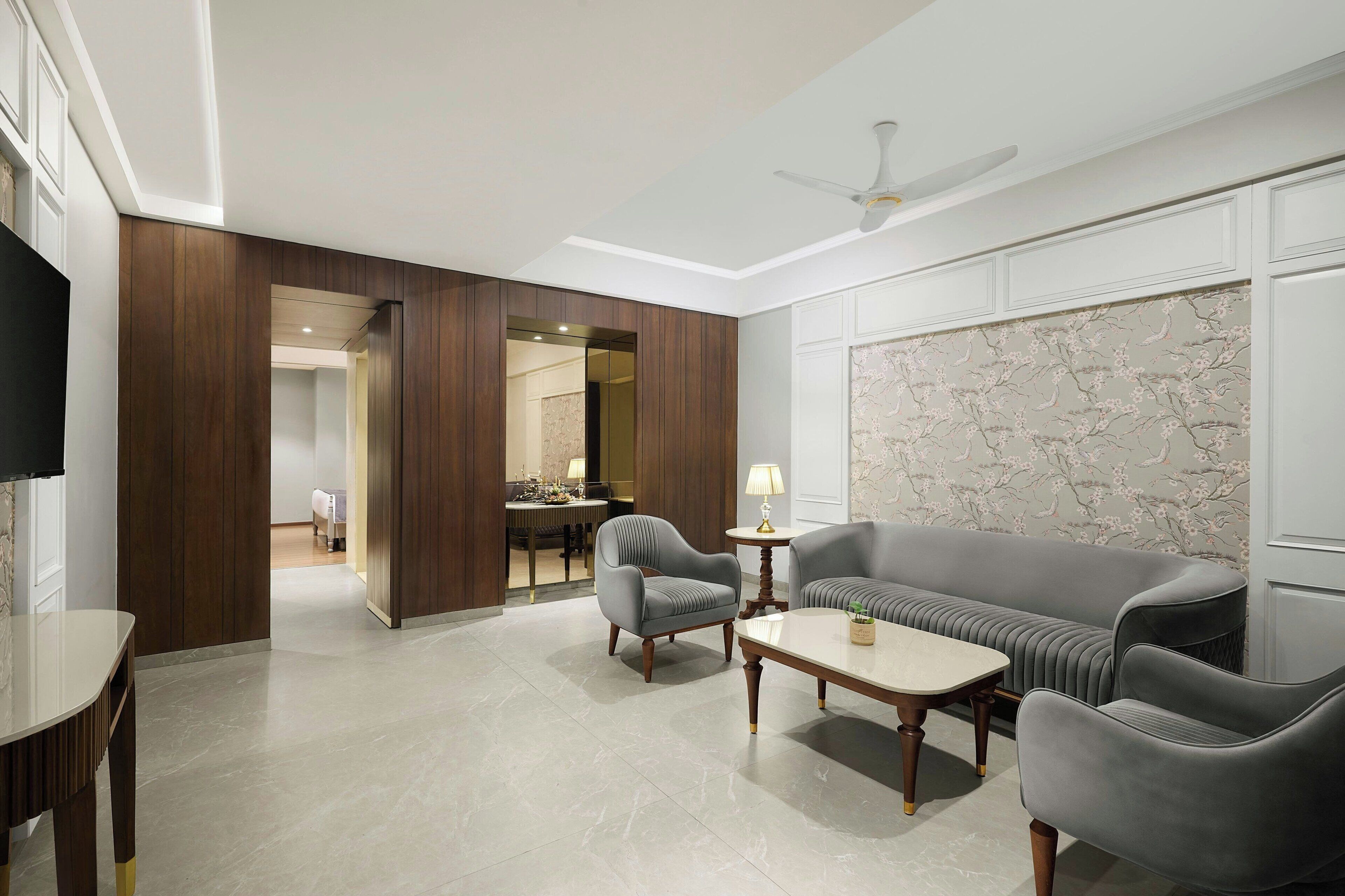 Suite – classic, 1 kingsize-seng (View) | Oppholdsrom