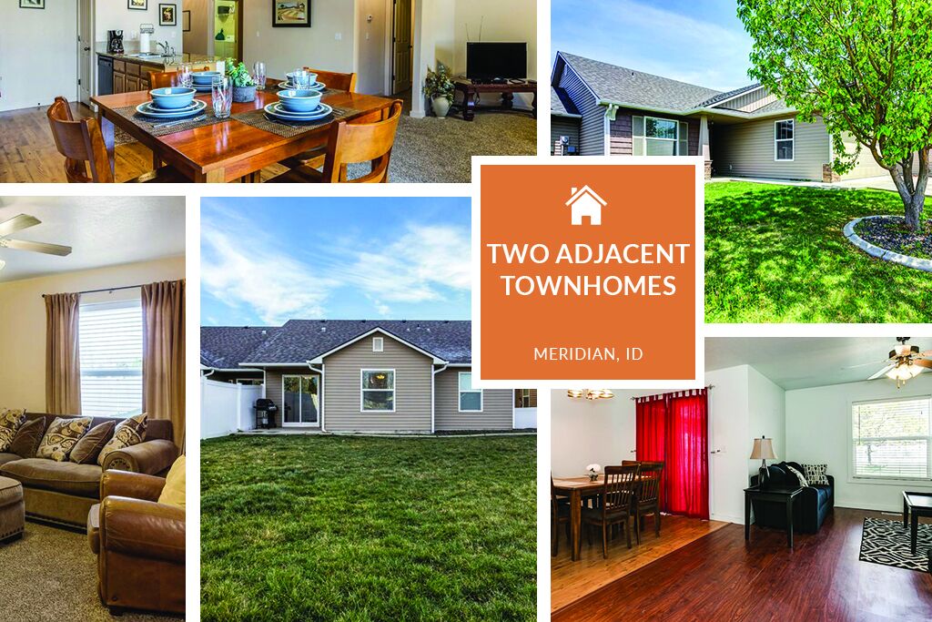 2 Charming Townhomes with Private Yards (0-8)