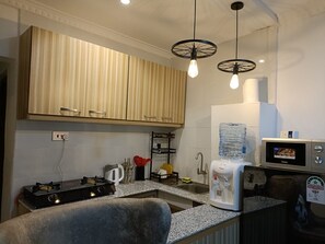Comfort Apartment | Private kitchen - Pioneer Luxe Apartments by CHH (Eldoret)