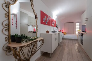 1 Schlafzimmer, Bügeleisen/Bügelbrett, kostenloses WLAN, Bettwäsche