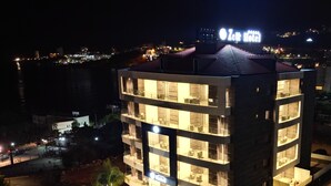 A multi-story hotel with a sign reading "Hotel". - ZETT HOTEL (Jounieh)