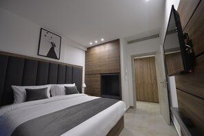 經濟開放式套房 | 埃及棉床單、高級寢具、Select Comfort 床墊、獨特裝修