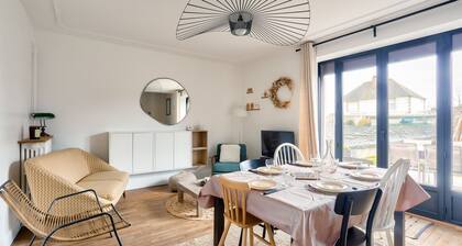 1km Prieuré Beach - Dinard- House for 6