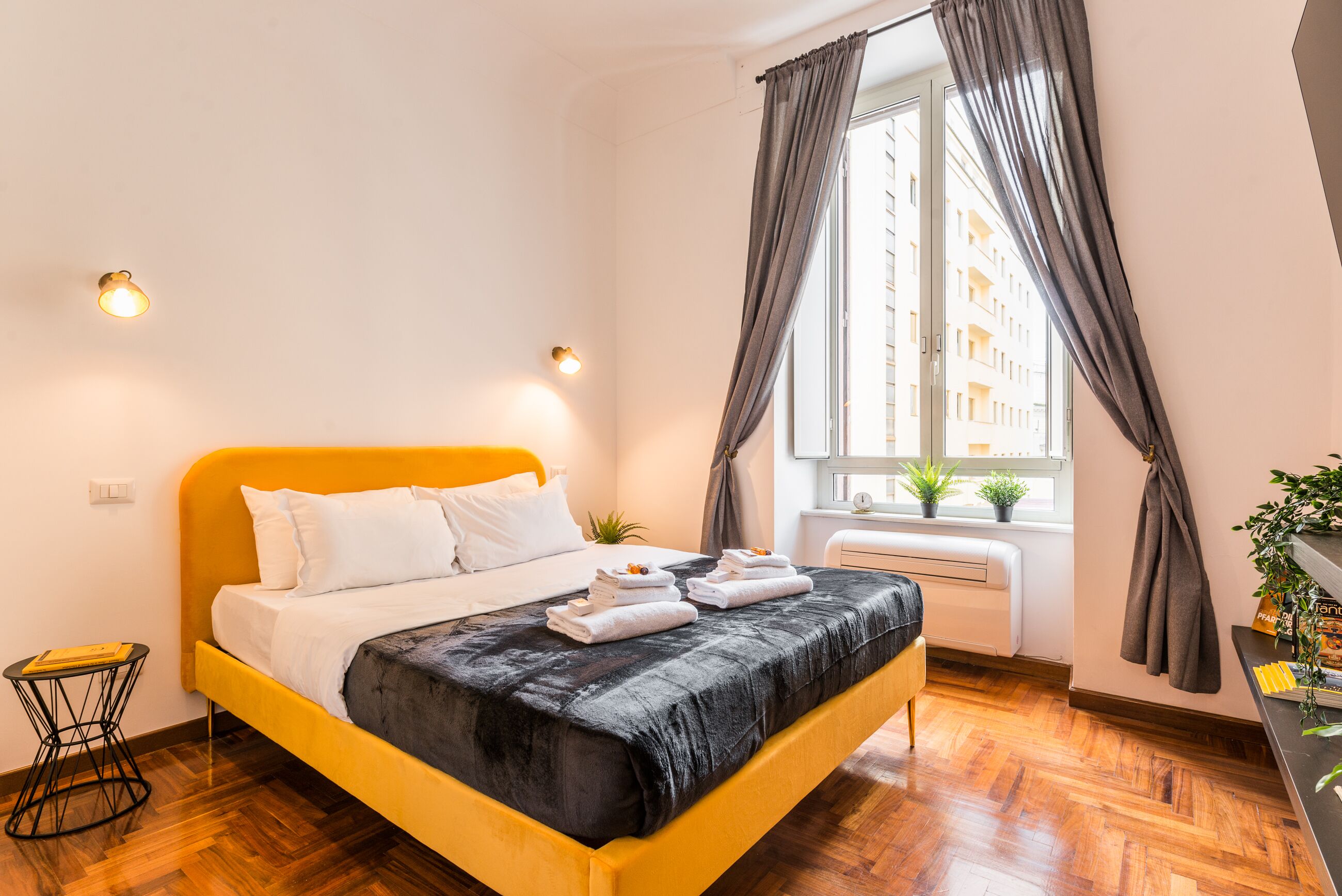 3 多间卧室、旅行婴儿床、免费 WiFi、床单