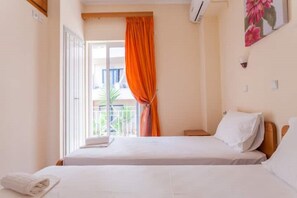 1 makuuhuone, ilmainen Wi-Fi, vuodevaatteet