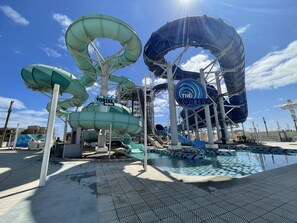 5 udendørs pools