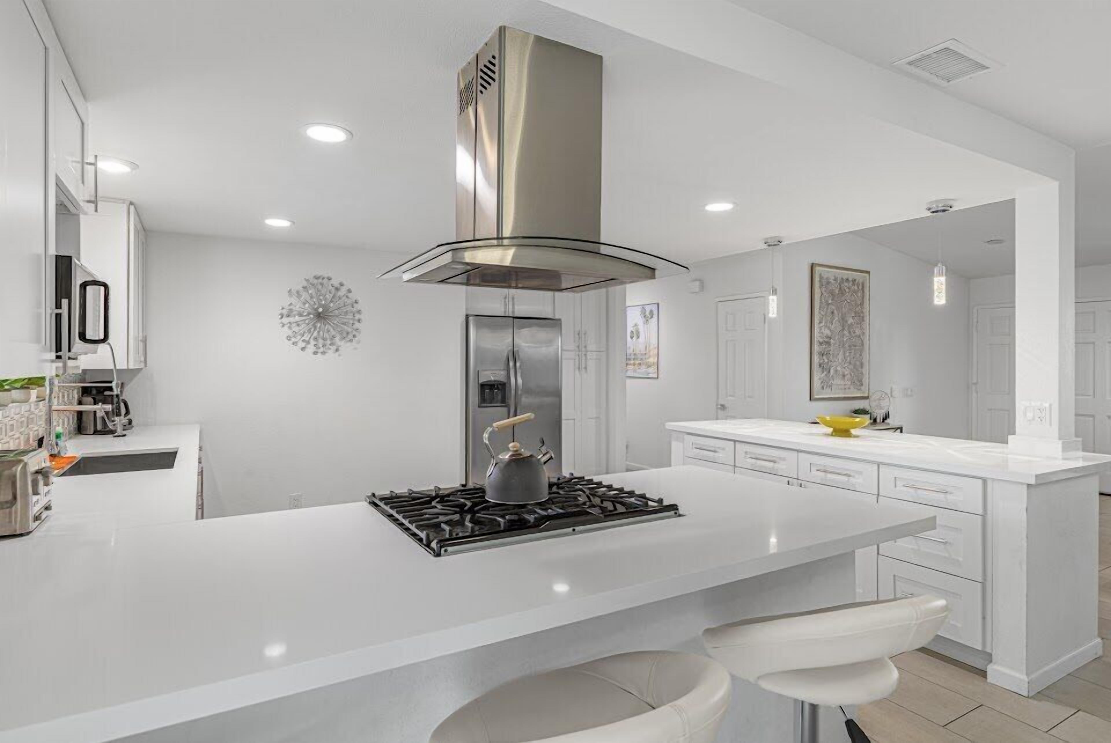 獨棟房屋, 多張床, 熱水浴缸, 山景 | 私人廚房 | 電冰箱、微波爐、烤箱、爐台