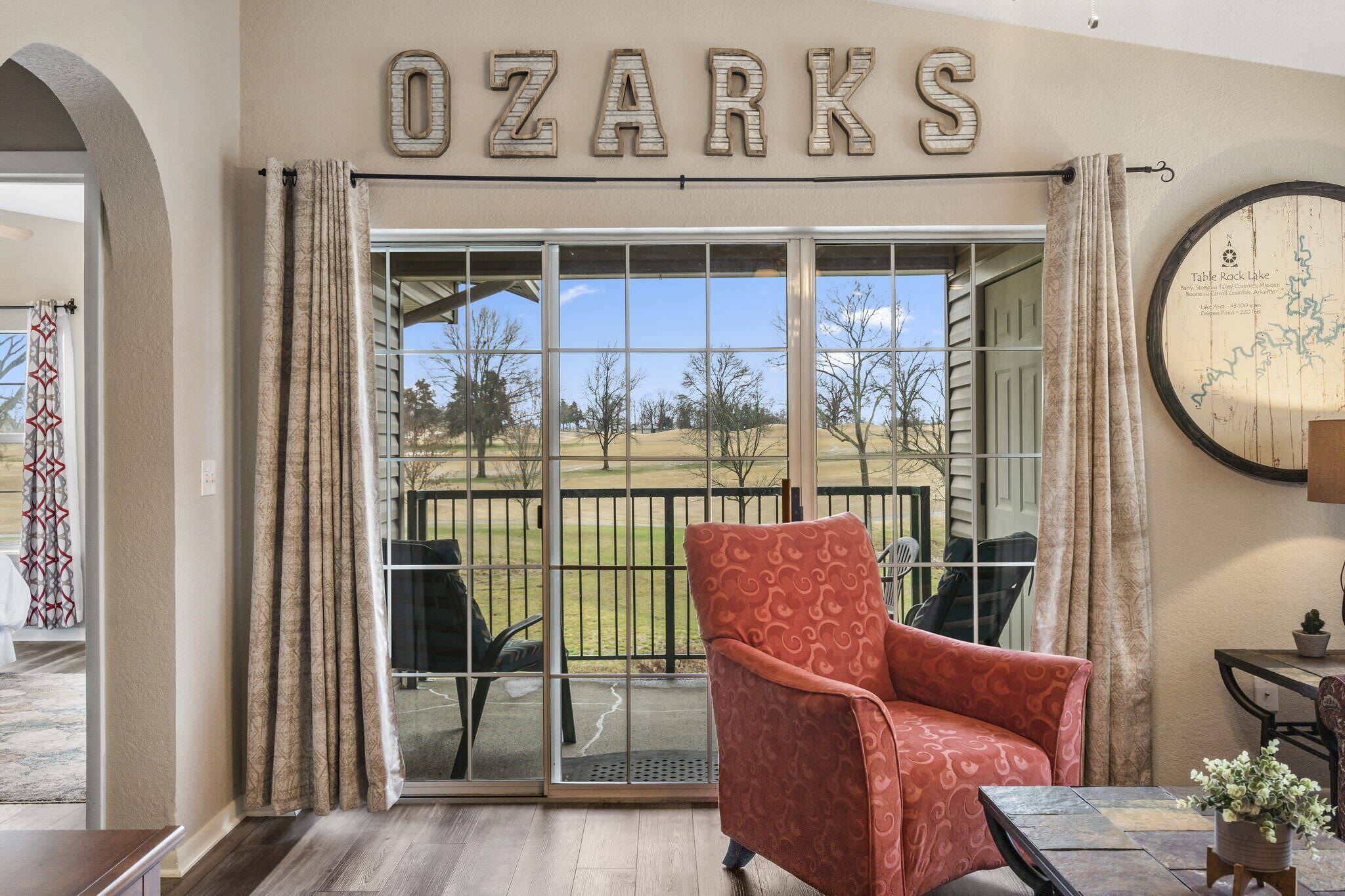 Utsikt fra overnattingsstedet