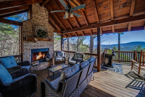 Terrace/patio - Wren's Nest (Blue Ridge)