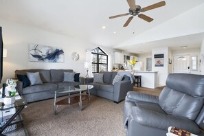 Condo, Multiple Beds, Balcony | Living area - Our Treetop Home (Branson)