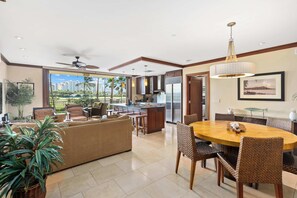 Condo, Multiple Beds, Balcony, Partial Ocean View (Hale Kauwela) | Interior