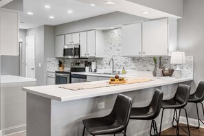 Condo, Multiple Beds, Pool Access, Golf View (Great Escape I) | Private kitchen | Coffee/tea maker