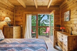 Cabin, Multiple Beds, Hot Tub (Little Lake Lookout) | 2 bedrooms, individually decorated, individually furnished, free WiFi - Newly Renovated Cabin w/ Hot Tub, Lake & Bbq! (Sevierville)