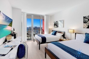 2 Schlafzimmer, Schreibtisch, Bügeleisen/Bügelbrett, WLAN