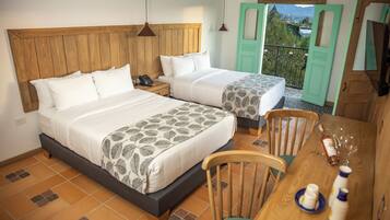 Standaard Twin kamer | Lakens van Egyptisch katoen, luxe beddengoed, een kluis op de kamer