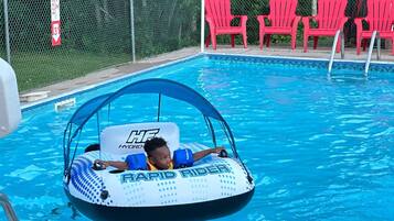 Seasonal outdoor pool