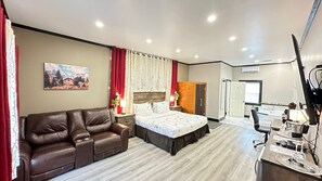 Suite estudio Royal | Escritorio, wifi gratis y ropa de cama 