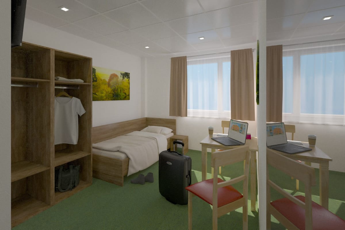 Basic Single Room | Hypo-allergenic bedding, soundproofing, free WiFi