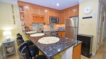 Condo, 1 Bedroom | Private kitchen | Fridge, coffee/tea maker, toaster