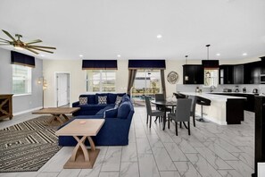 Villa, 6 Bedrooms | Living area - Luxury 6 Bedroom Gated Resort Villa Clo Villa by RedAwning (Davenport)