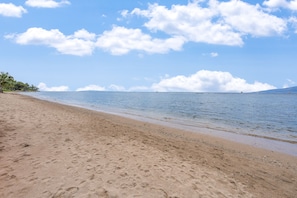 On the beach