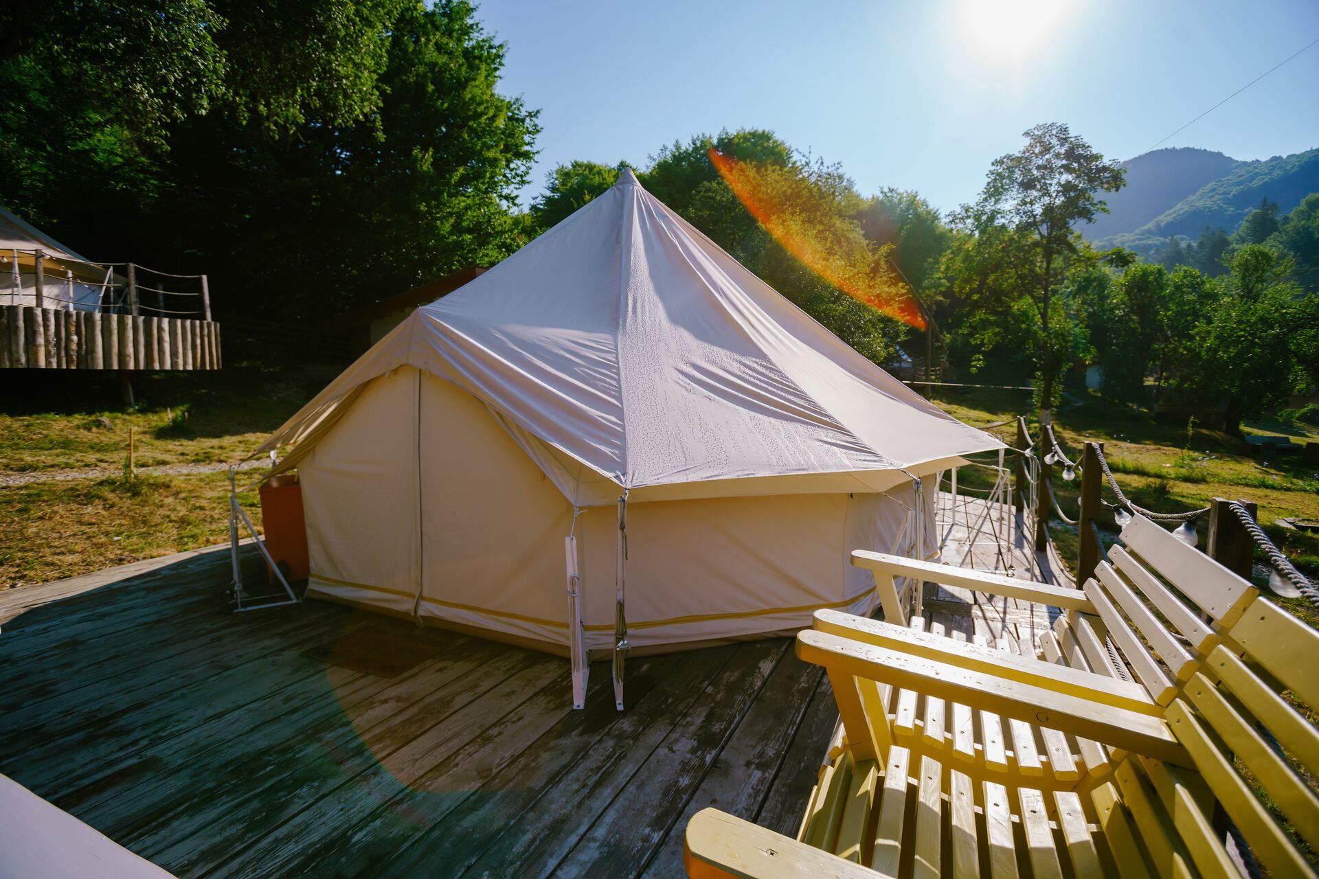 Tent, 1 Queen Bed | Free WiFi, bed sheets