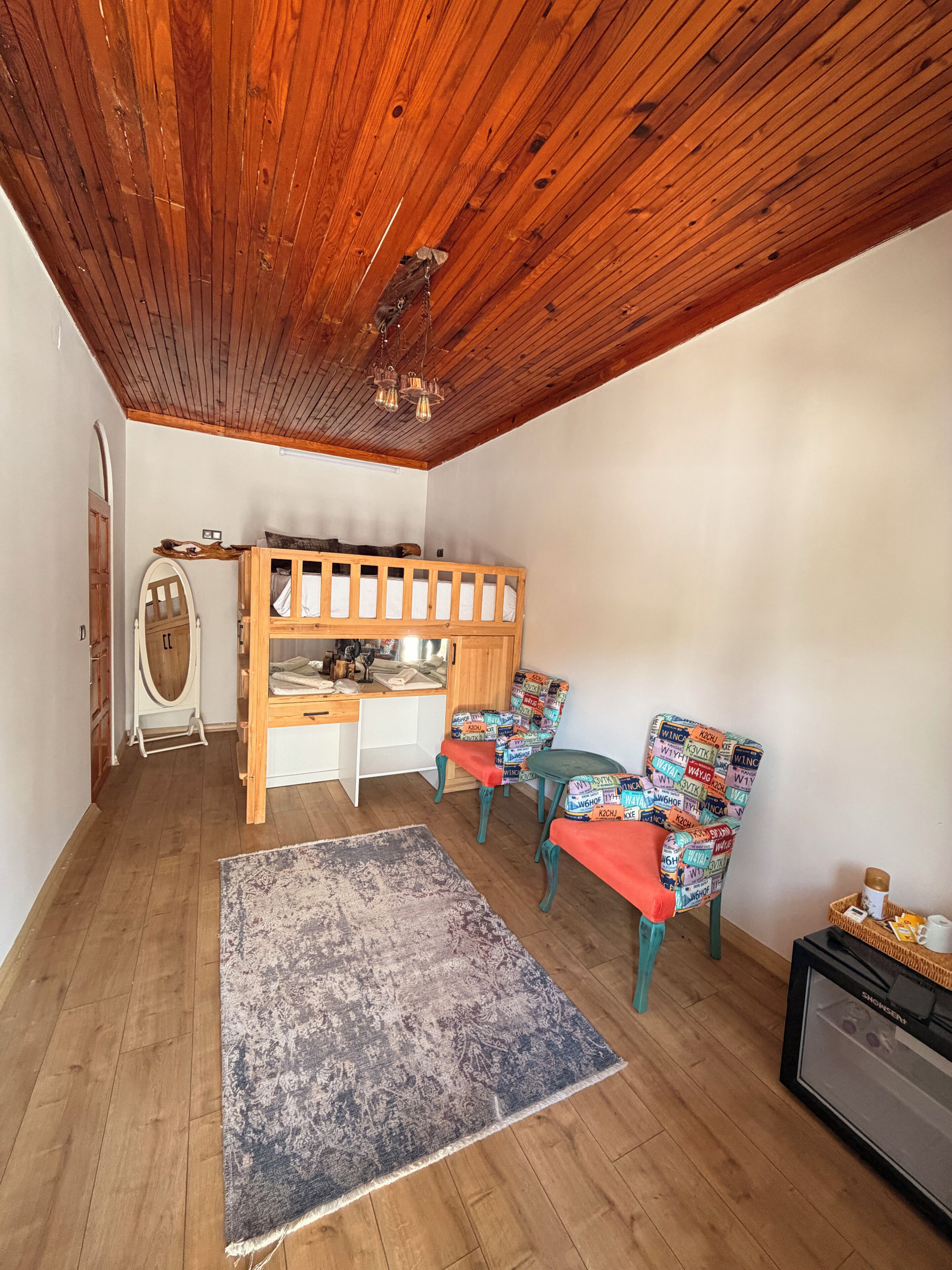 Junior Double Room, 1 Bedroom, Smoking, Mountain View | Laptop workspace, iron/ironing board, free WiFi